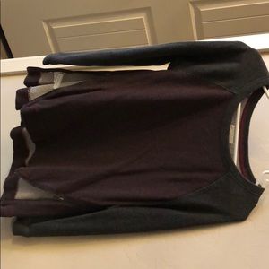 Loft Lou and grey sweatshirt